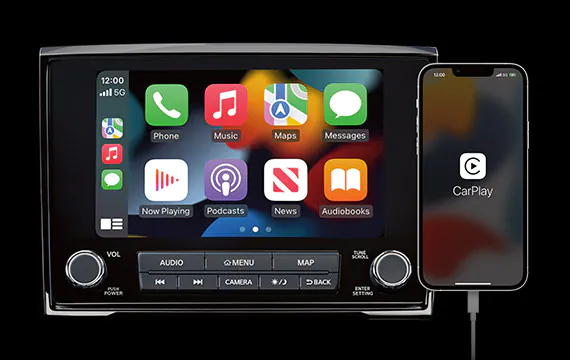2022 Nissan TITAN touch screen | Serra Nissan of Sylacauga in Sylacauga AL