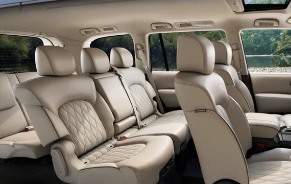 2023 Nissan Armada showing 8 seats | Serra Nissan of Sylacauga in Sylacauga AL