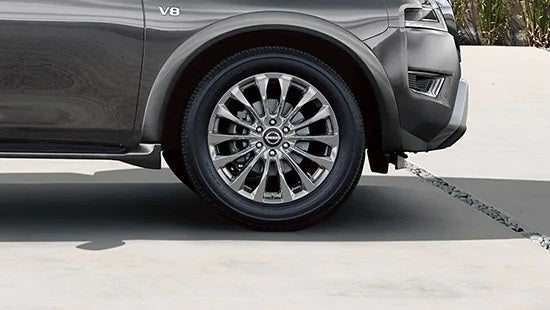 2023 Nissan Armada wheel and tire | Serra Nissan of Sylacauga in Sylacauga AL