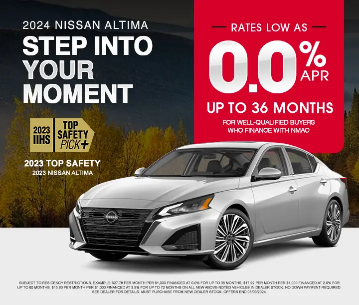 Nissan Altima Special Offer